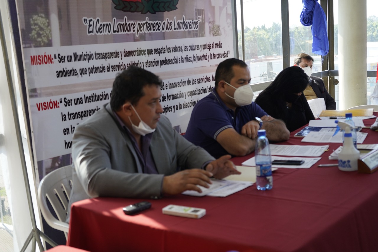 INTENDENTE PRESENTO INQUIETUDES ANTE LA JUNTA MUNICIPAL
